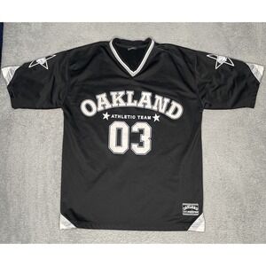 RARE Vintage Y2K Oakland Raiders #3 NFL Men Large Football Jersey Athletic Black